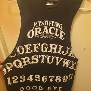 Ouija Cut off Punk Goth Summer studded Tank top